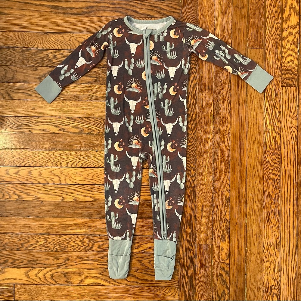 Cactus and Sun Desert Print Kids One Piece